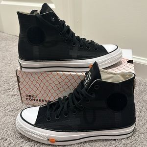 Converse Rokit Chuck 70 HI Blk/wht, Unisex US Men’s 7/Women’s 9, New with box.